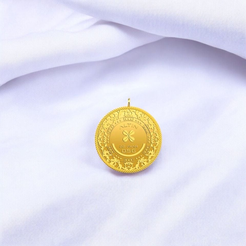 Yarım Gram Altın - 22 Ayar 0,5 Gram Saf Altın